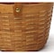 Vintiquewise Small Wood Chip Apple Picking Basket QI003151 - alternate 4